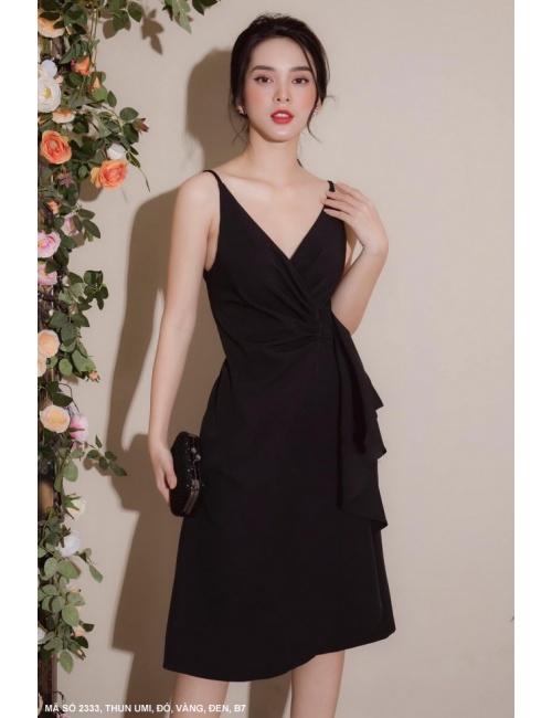 Đầm 2 Dây Cổ Tim - 2333
