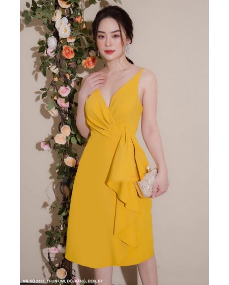 Đầm 2 Dây Cổ Tim - 2333