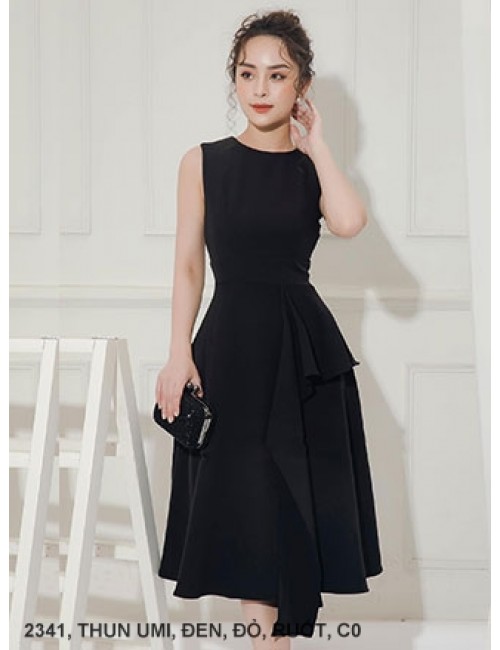 Đầm Sát Nách Xòe 2 Tầng - 2341