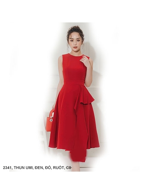Đầm Sát Nách Xòe 2 Tầng - 2341