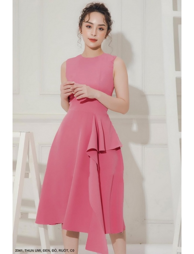 Đầm Sát Nách Xòe 2 Tầng 2341