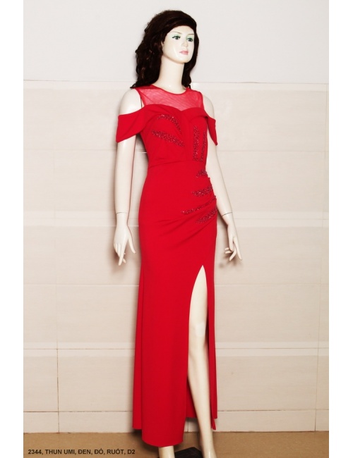 Đầm Dạ Hội Xẻ Lai Sang Trọng - 2344