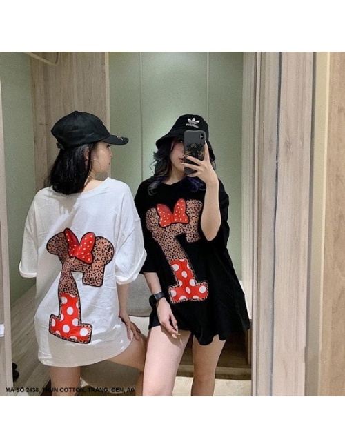Áo Thun Tay Ngắn Cổ Tròn In Số 7