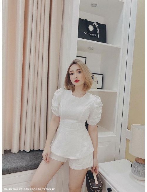 Đồ Bộ Tay Ngắn Phồng - 2444