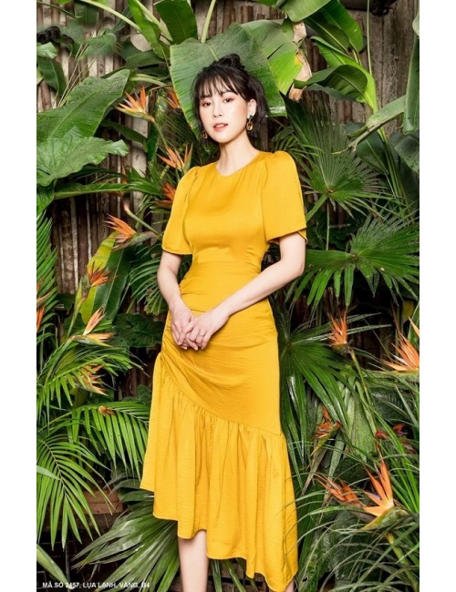 ĐẦM TAY NGẮN BÈO LAI XÉO - 2457