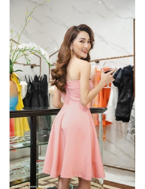 Đầm Xòe 1 Dây - 2473