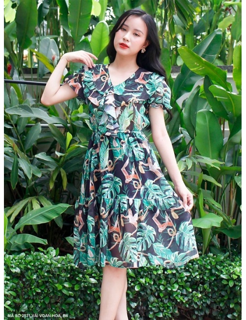 Đầm Maxi Đi Biển Xinh Xắn - 2531