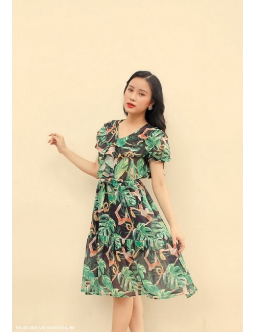 Đầm Maxi Đi Biển Xinh Xắn - 2531