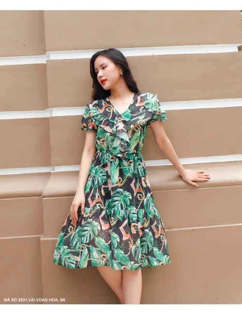 Đầm Maxi Đi Biển Xinh Xắn - 2531