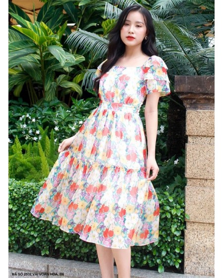 Đầm Maxi Đi Biển Xinh Xắn - 2532