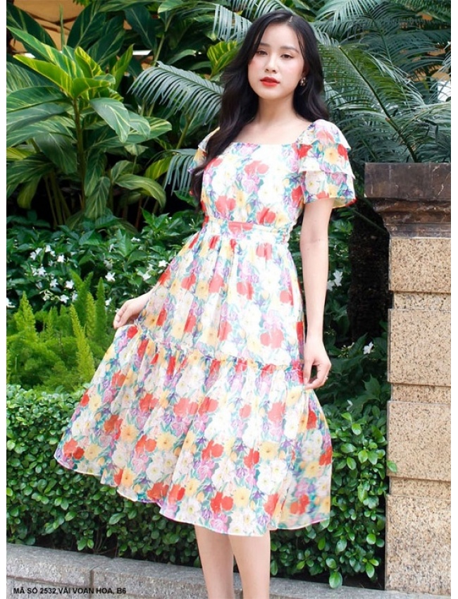 Đầm Maxi Đi Biển Xinh Xắn - 2532