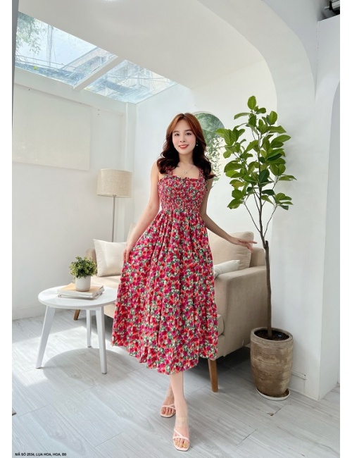 Đầm Maxi 2 Dây Xinh Xắn - 2534
