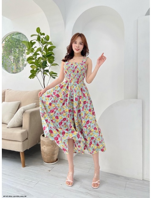 Đầm Maxi 2 Dây Xinh Xắn - 2534