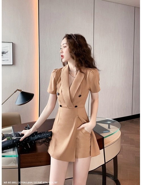 BỘ SỌT 4 NÚT XẺ LAI VÁY - 2553