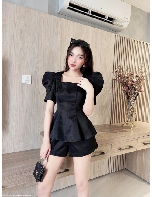 Bộ Sọt Cột Nơ Eo - 2558