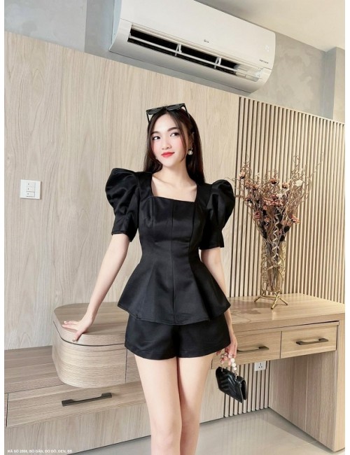 Bộ Sọt Cột Nơ Eo - 2558