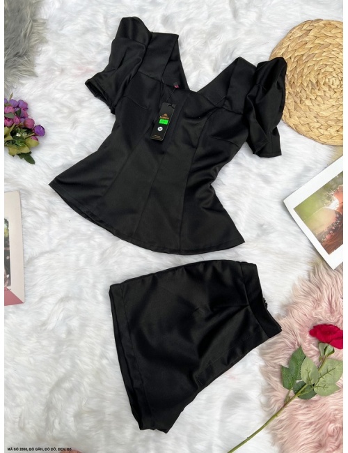 Bộ Sọt Cột Nơ Eo - 2558