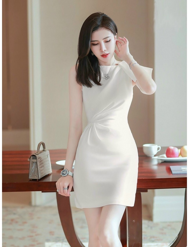 Đầm Ôm Cổ Thuyền Phối Nơ Sang Trọng - 9022