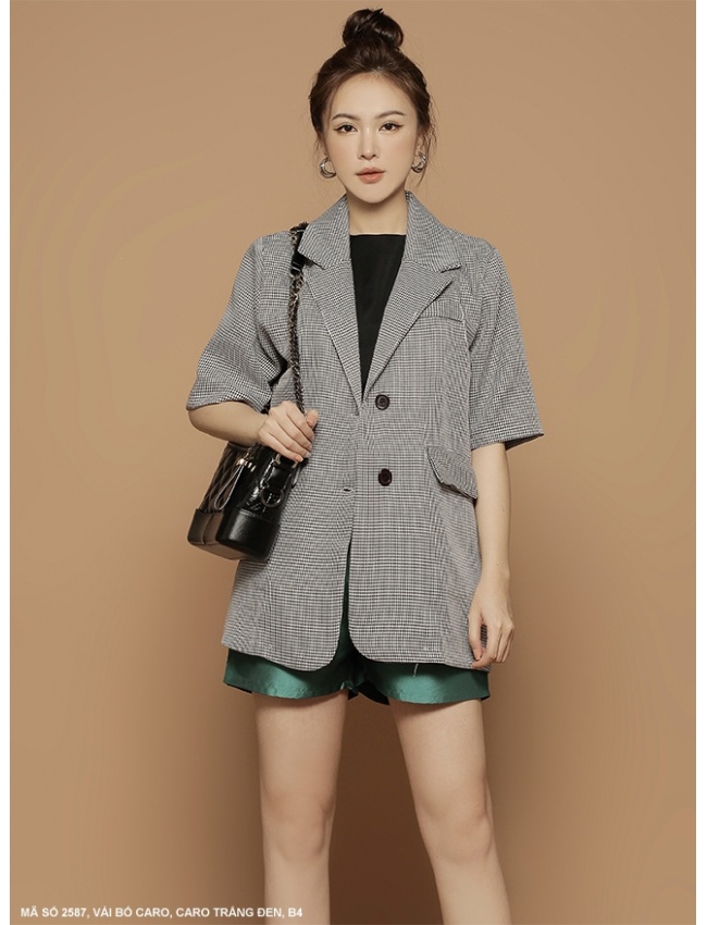 Áo Vest Nữ Tay Lở - 2587