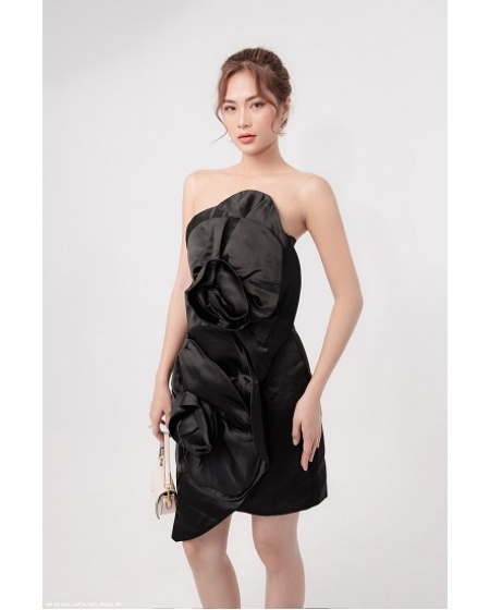 Đầm Ống 2 Hoa Hồng Lớn - 2607