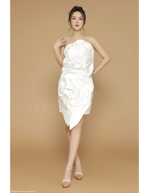 Đầm Ống 2 Hoa Hồng Lớn - 2607