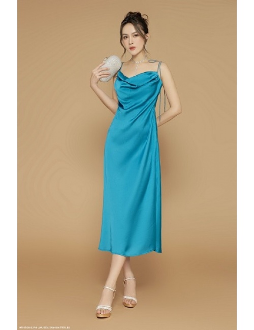 Đầm 2 Dây V Lưng - 2612