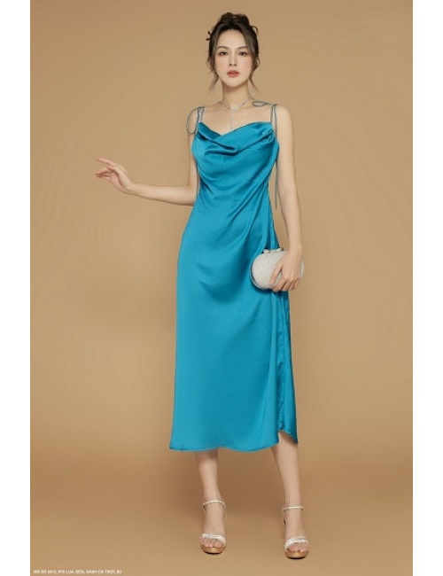 Đầm 2 Dây V Lưng - 2612