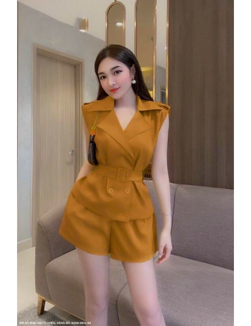 Bộ Ngắn Vest Sang Chảnh - 2620