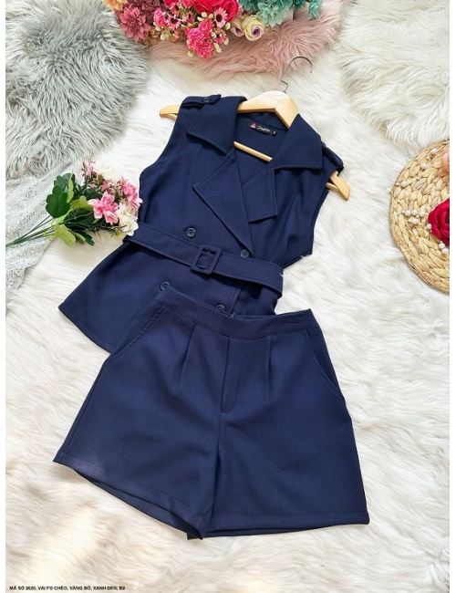 Bộ Ngắn Vest Sang Chảnh - 2620
