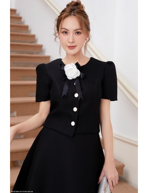 Đầm Ôm Hở 1 Bên Vai Kết Xoàn Eo - 2664