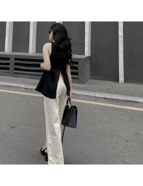 Sét Áo Quần Kiểu Xẻ Tà Lưng Sang Trọng - 9027