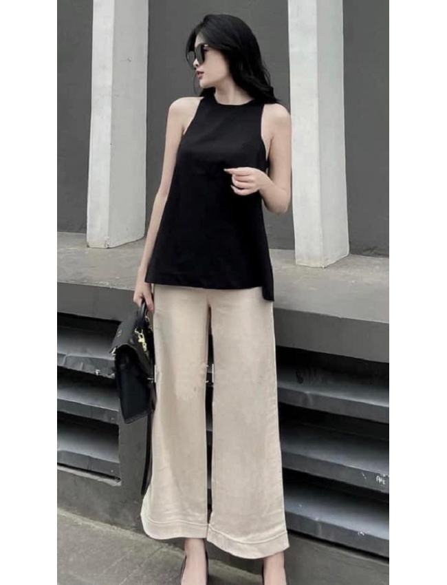 Sét Áo Quần Kiểu Xẻ Tà Lưng Sang Trọng - 9027