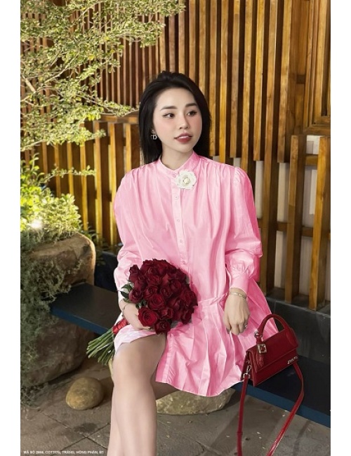 Áo Sơ Mi Tay Dài Lai Dún - 2666
