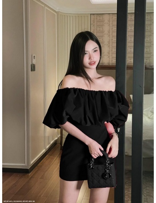 Đầm Ôm Hở Vai Quyến Rũ - 2674
