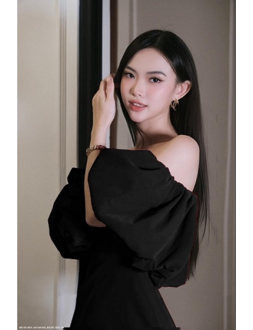 Đầm Ôm Hở Vai Quyến Rũ - 2674