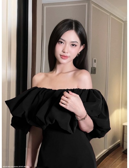 Đầm Ôm Hở Vai Quyến Rũ - 2674