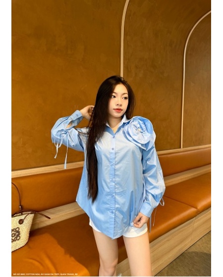 BỘ ÁO SƠ MI TAY DÀI VÀ QUẦN NGẮN-2682