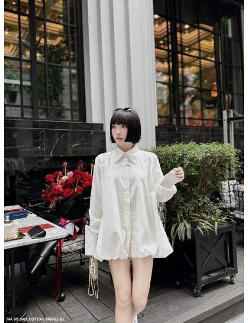 Áo Sơ Mi Tay Dài Quả Bí - 2685