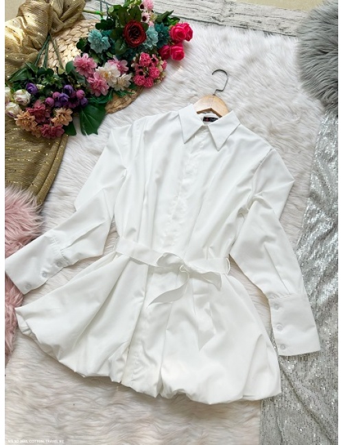 Áo Sơ Mi Tay Dài Quả Bí - 2685