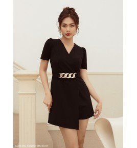 BỘ ĐỒ BAY JUMP SUIT TAY NGẮN KHOEN NỊCH EO - 2700