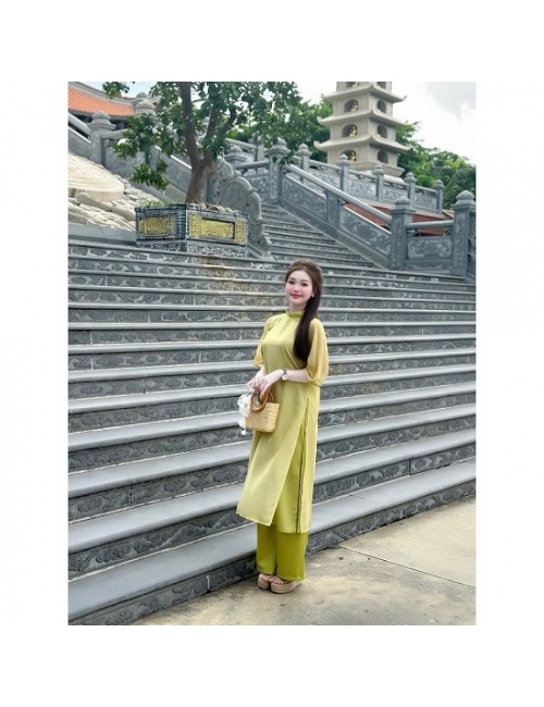 Set Áo Dài Tay Lỡ - 9038