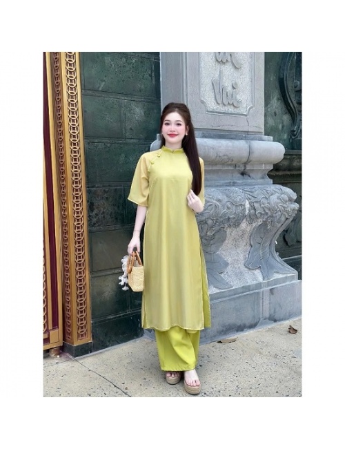 Set Áo Dài Tay Lỡ - 9038