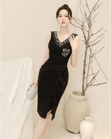 ĐẦM ÔM CỔ TIM ĐÍNH PHA LÊ SANG CHẢNH - 2727