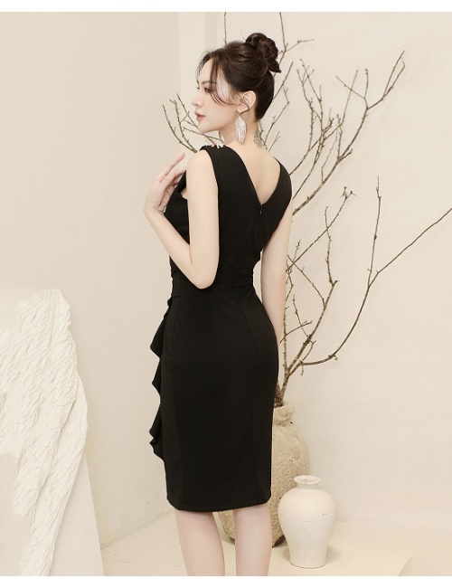 Đầm Ôm Cổ Tim Đính Pha Lê Sang Chảnh - 2727