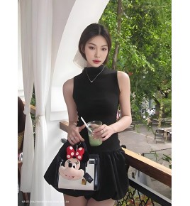 ĐẦM BÍ QUẦN SHORT KÈM NỊCH- 2756