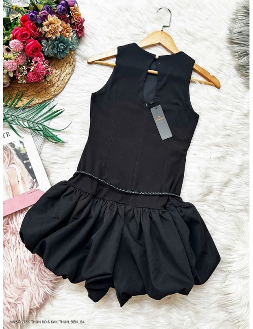 Đầm Bí Quần Short Kèm Nịch - 2756