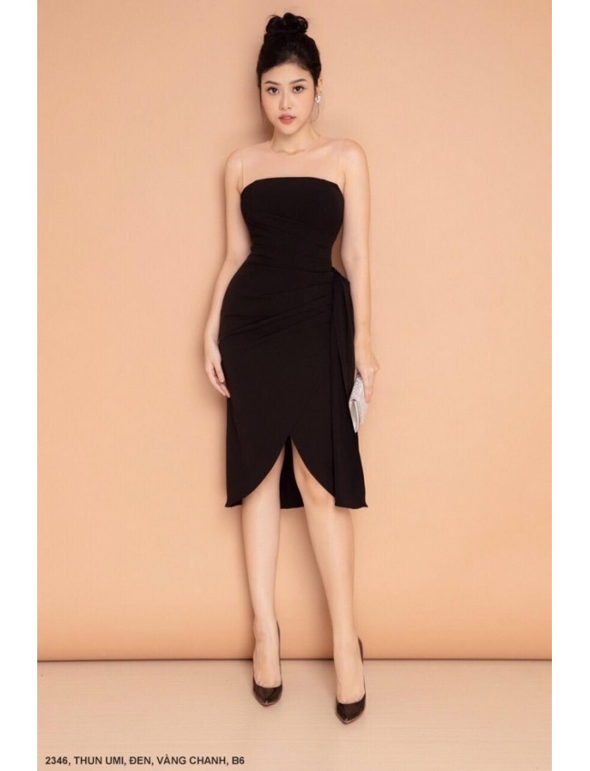 Đầm Ống Lai Chéo - 2346