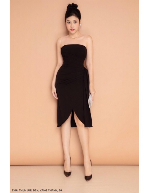 Đầm Ống Lai Chéo - 2346