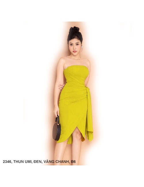 Đầm Ống Lai Chéo - 2346