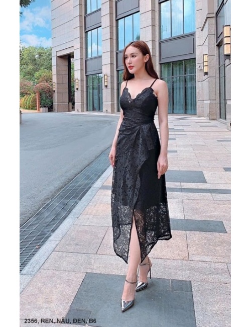 Đầm Ren 2 Dây Ngọc Trinh Sang Trọng - 2359